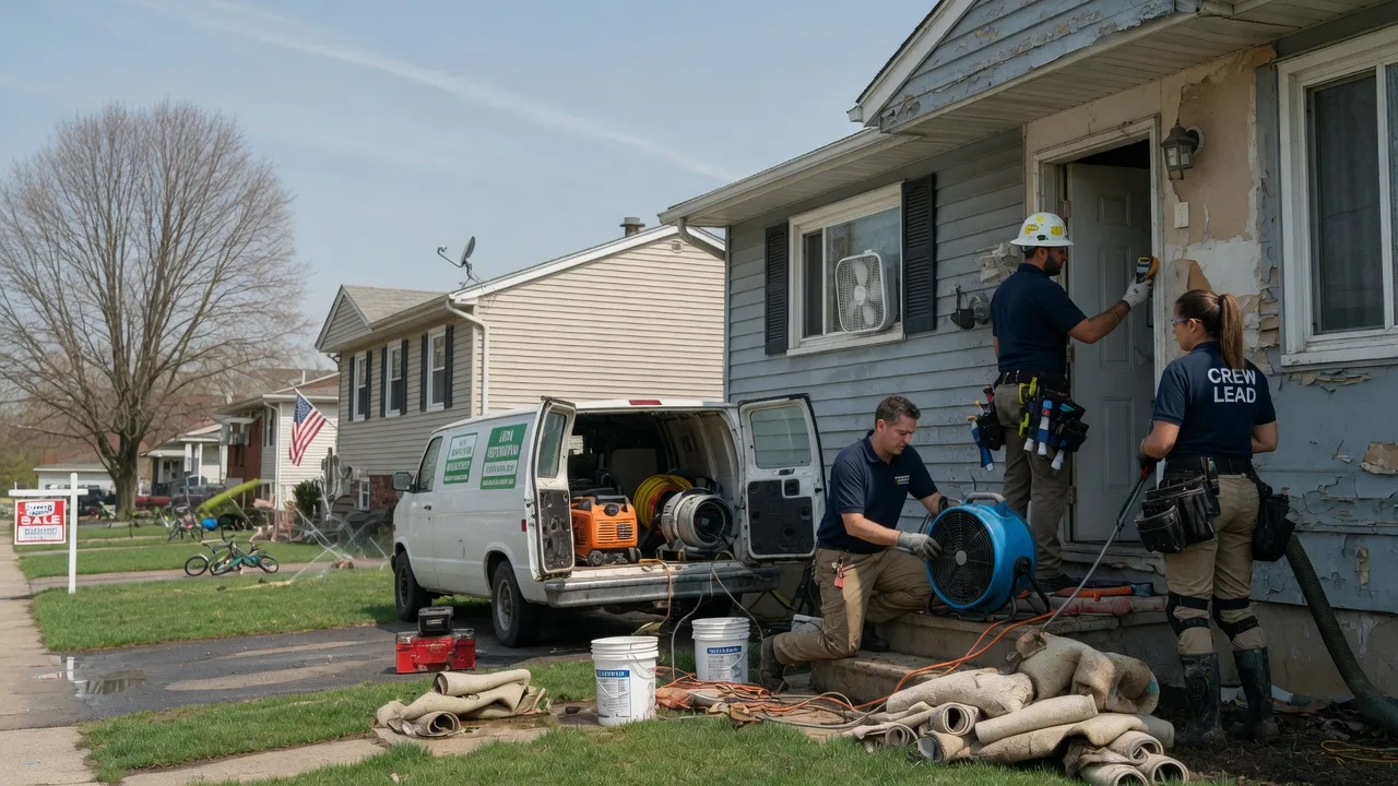 Flood Cleanup in Dafter, MI near me